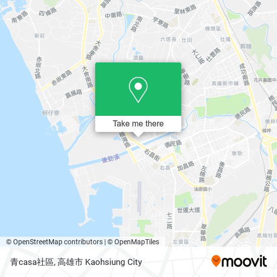 青casa社區 map