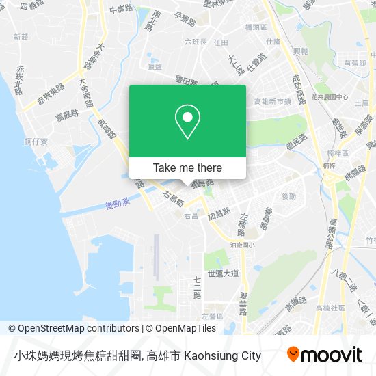 小珠媽媽現烤焦糖甜甜圈 map