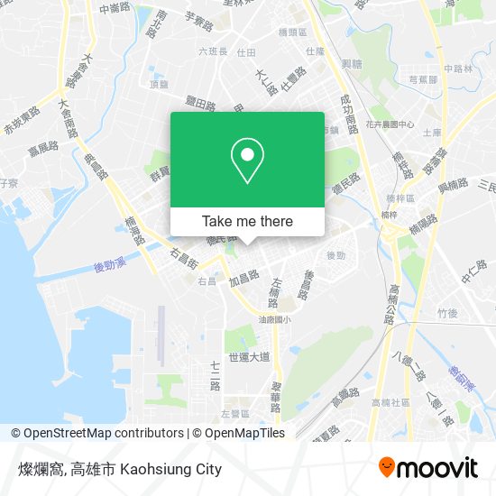 燦爛窩地圖