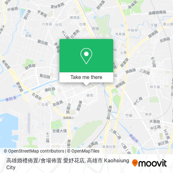 高雄婚禮佈置/會場佈置 愛妤花店 map