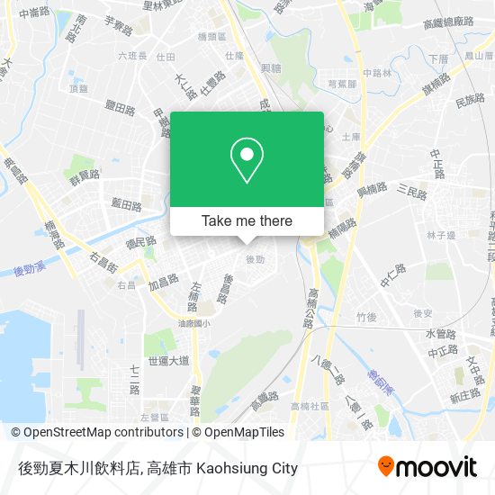 後勁夏木川飲料店 map