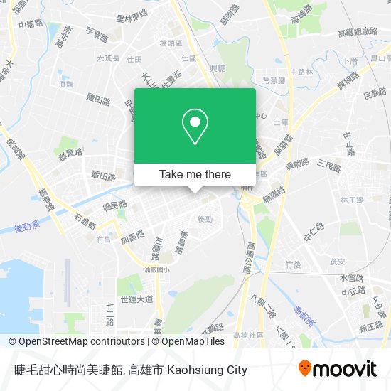 睫毛甜心時尚美睫館 map