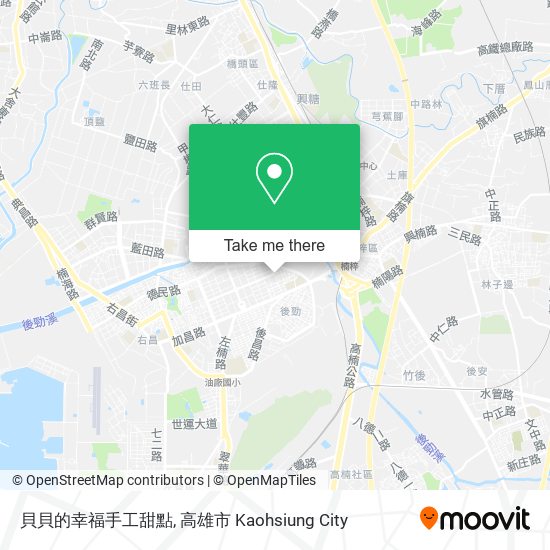 貝貝的幸福手工甜點 map