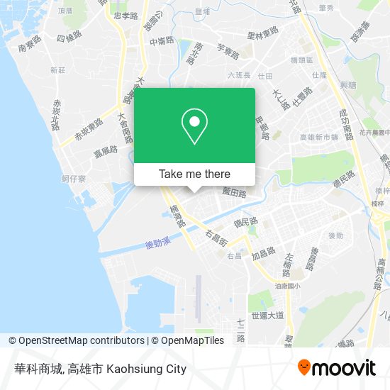 華科商城 map