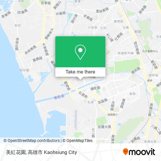 美紅花園 map