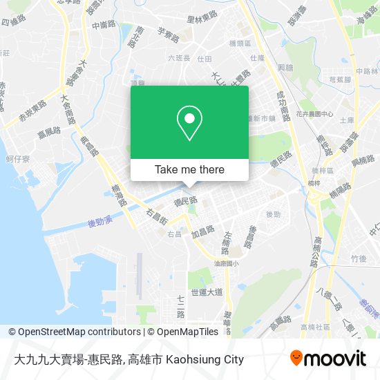 大九九大賣場-惠民路 map