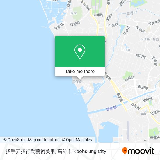 搔手弄指行動藝術美甲地圖