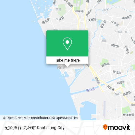 冠欣洋行 map