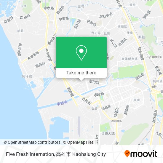 Five Fresh Internation地圖