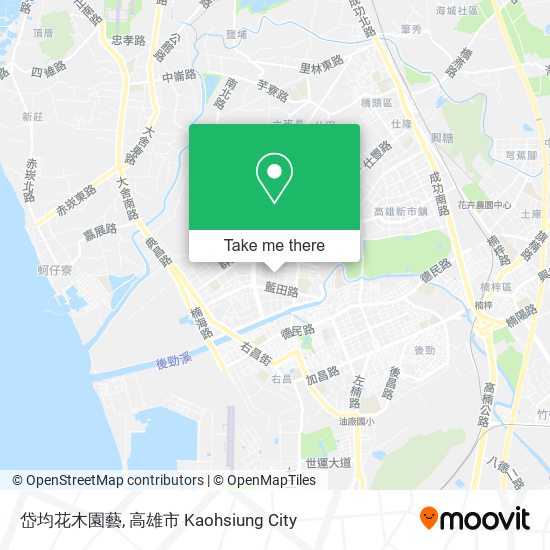 岱均花木園藝地圖