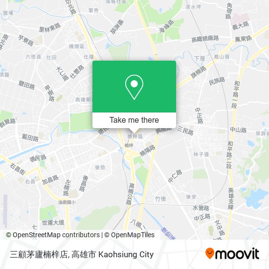 三顧茅廬楠梓店 map