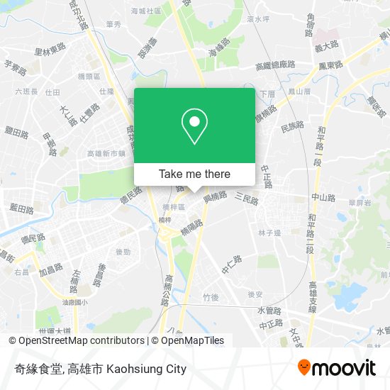 奇緣食堂 map