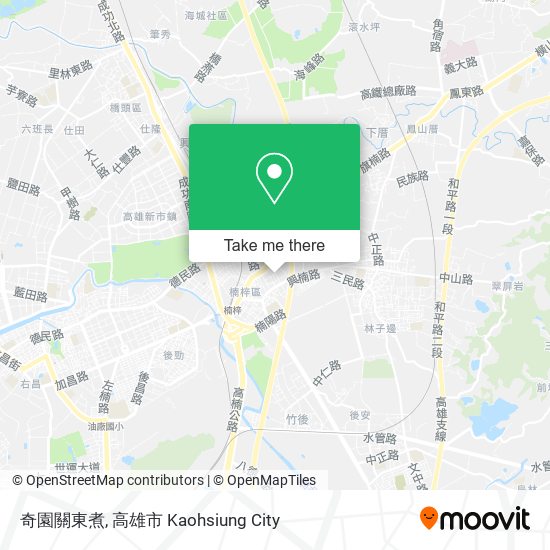 奇園關東煮 map