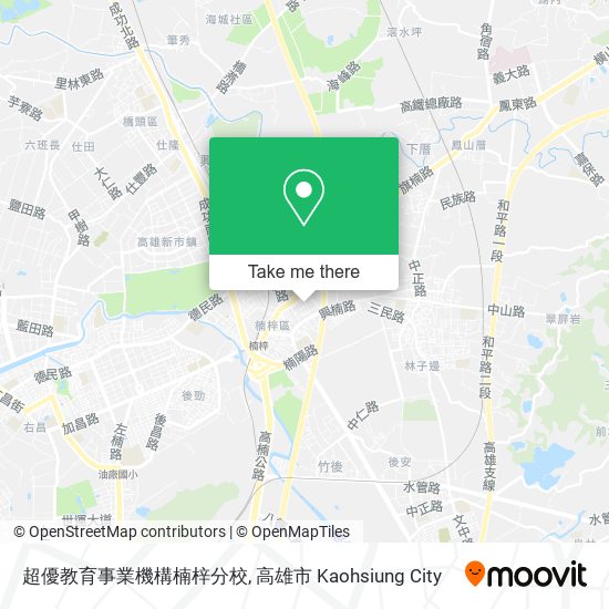 超優教育事業機構楠梓分校 map