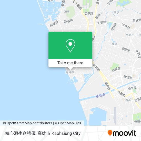 靖心源生命禮儀 map