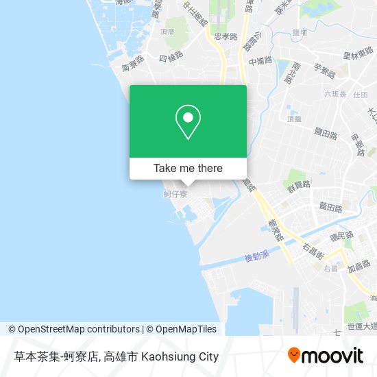 草本茶集-蚵寮店 map