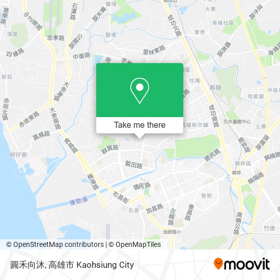 圓禾向沐 map