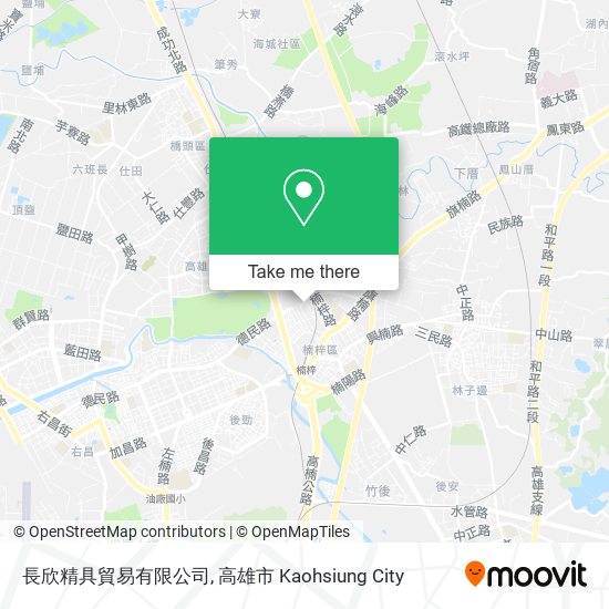 長欣精具貿易有限公司地圖