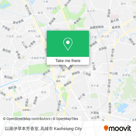 以羅伊草本芳香室 map