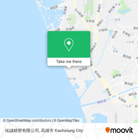 祐誠精密有限公司 map