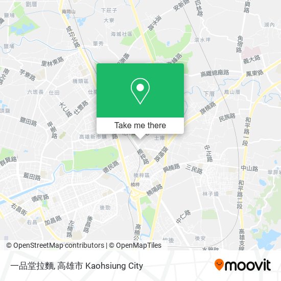 一品堂拉麵地圖
