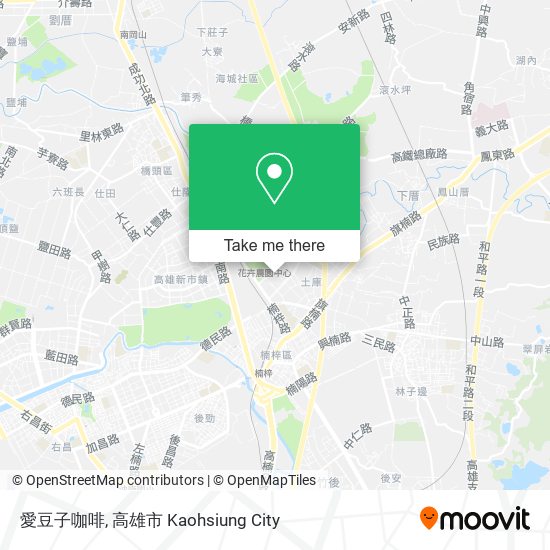 愛豆子咖啡 map