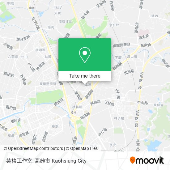 芸格工作室 map