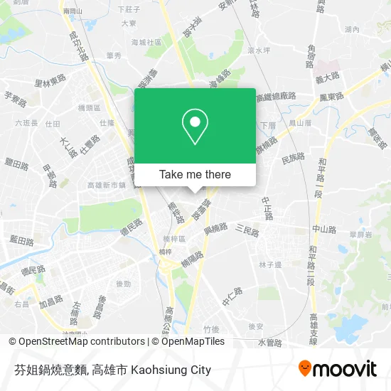 芬姐鍋燒意麵 map