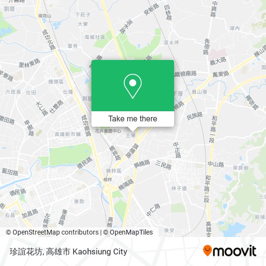 珍誼花坊 map