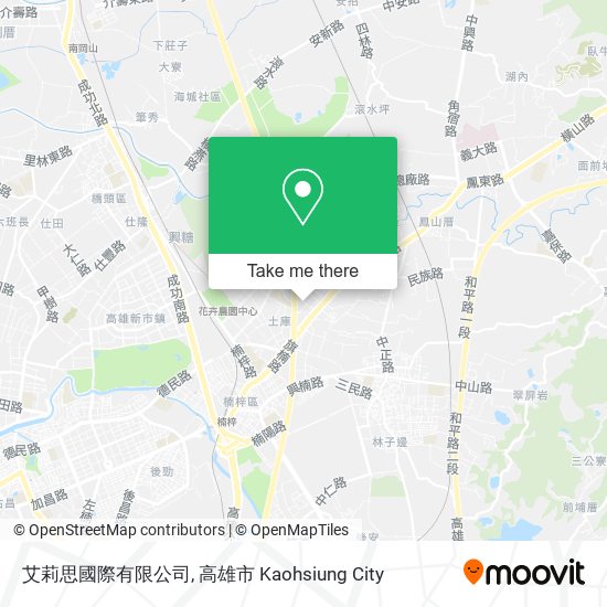 艾莉思國際有限公司地圖
