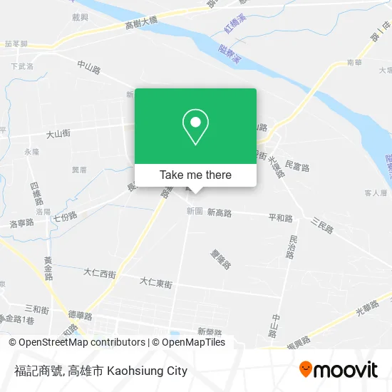 福記商號地圖