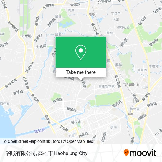 閤順有限公司 map