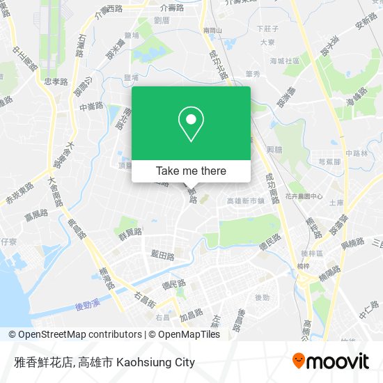 雅香鮮花店 map