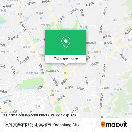 展逸實業有限公司 map