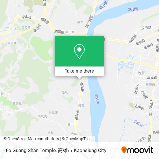 Fo Guang Shan Temple map