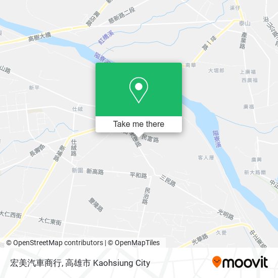 宏美汽車商行 map