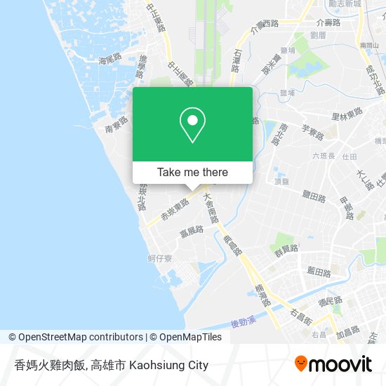 香媽火雞肉飯 map