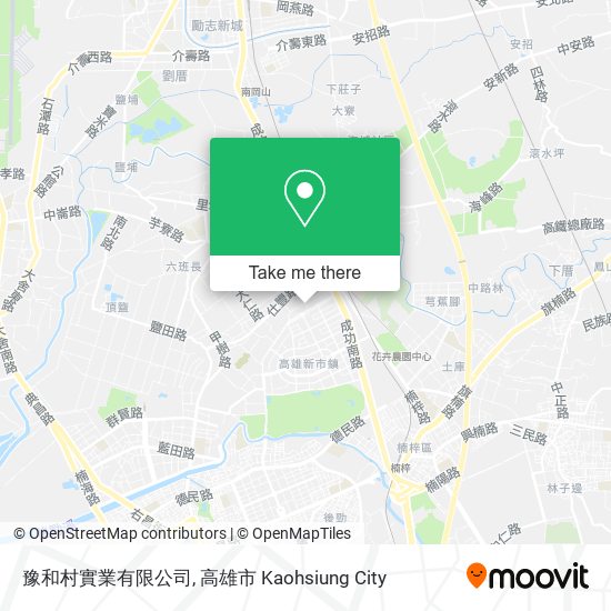 豫和村實業有限公司 map