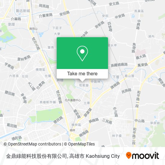 金鼎綠能科技股份有限公司 map