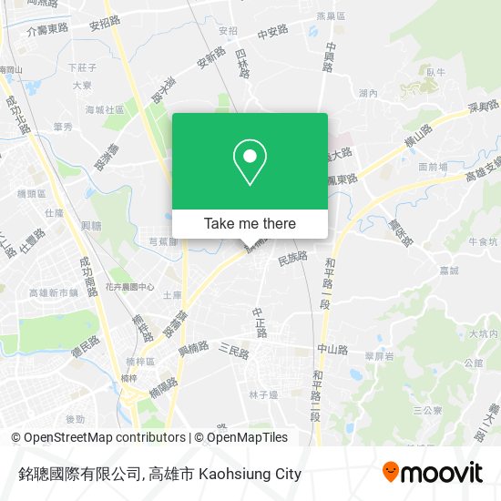 銘聰國際有限公司 map