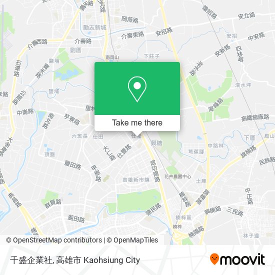 千盛企業社地圖