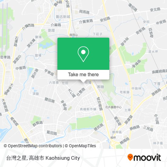 台灣之星地圖