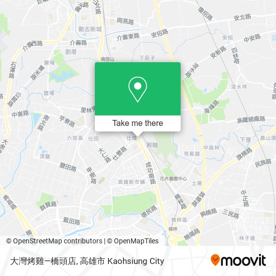 大灣烤雞—橋頭店 map