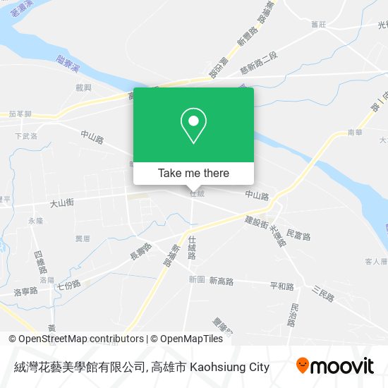 絨灣花藝美學館有限公司 map