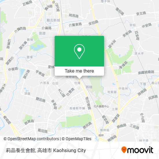 莉晶養生會館 map