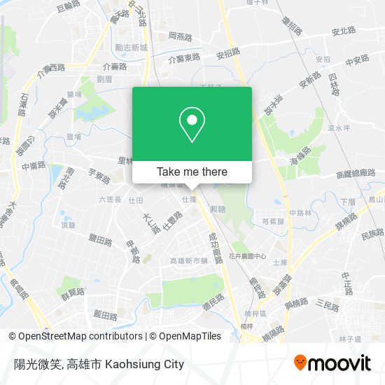 陽光微笑 map