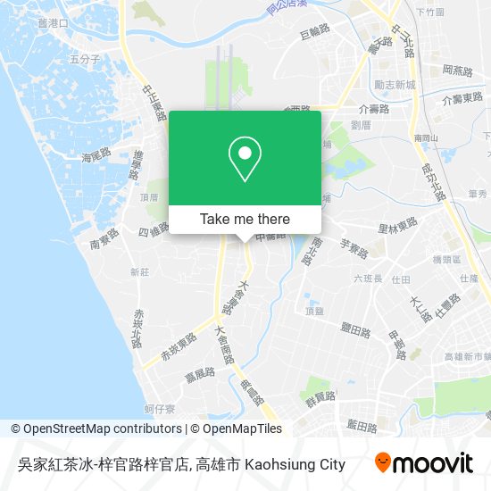 吳家紅茶冰-梓官路梓官店 map