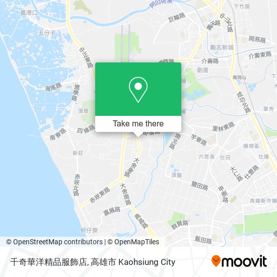千奇華洋精品服飾店 map