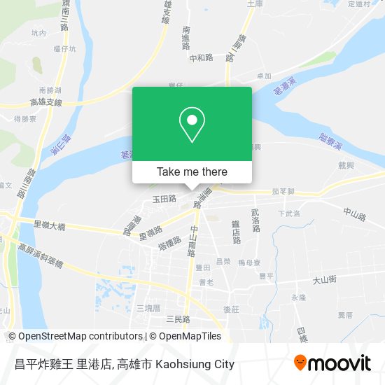 昌平炸雞王 里港店 map