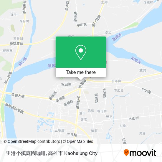 里港小鎮庭園咖啡 map